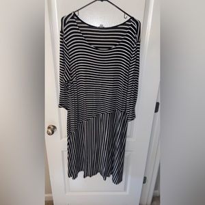 Mixed Striped Dress